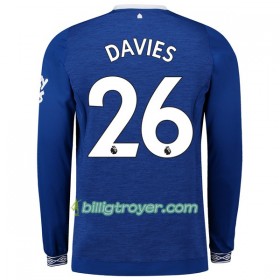 Billige Fotballdrakter Everton Davies 26 Hjemmedraktsett 2018/19 Langermet
